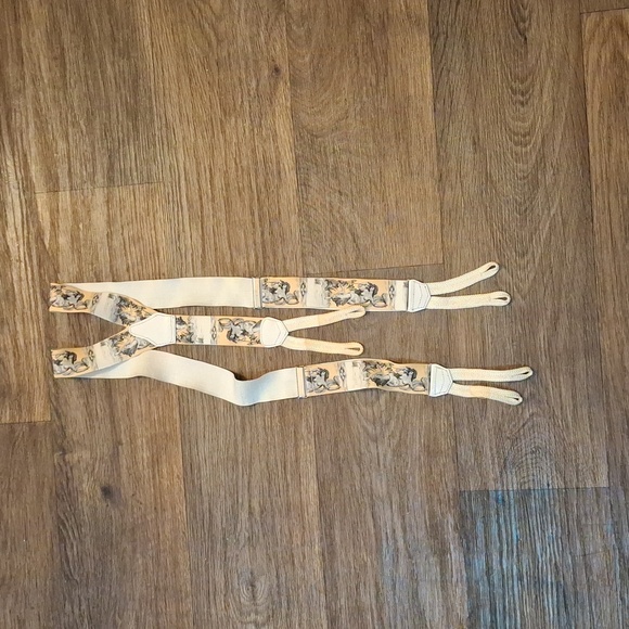 Rare Vintage Nymph Aphrodite Suspenders Braces. Made in England - Picture 14 of 15
